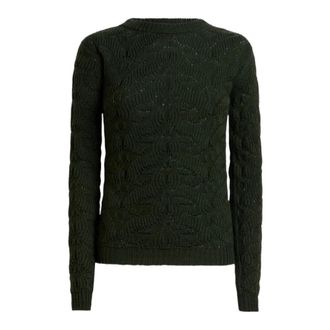 Etro Truien & Vesten, Dames, Groen, S, Wol, Round-Neck Truien