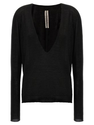 Rick Owens Extreme V Neck Sweater