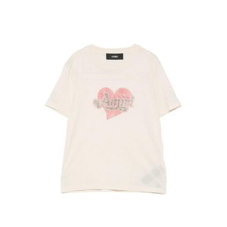 Amiri Heart Logo-print T-shirt