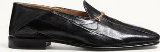 Valentino Garavani Mocassino Jiggie In Anguilla E Nappa Uomo NERO 42.5