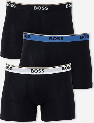 HUGO BOSS 3 Pack Power Boxer Brief - Black