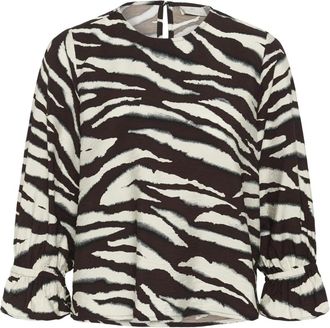 Kaffe Blouses & Shirts - Dames - Blouses - Veelkleurig - 3XL - Overhemden