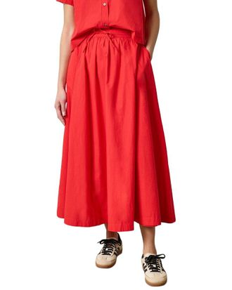 Lilla P Paneled Maxi Skirt