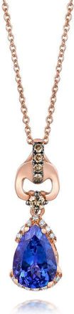 Le Vian Ladies Precious Fashion Pendant in 14k Strawberry Gold