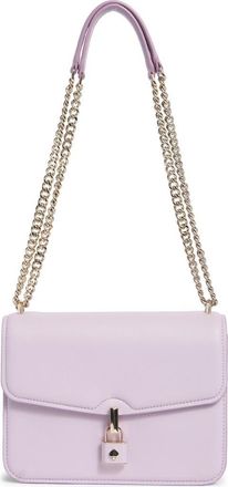 Kate Spade New York locket small grain leather shoulder bag in Violet Mist at Nordstrom Rack