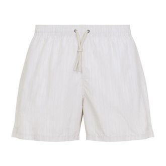 Canali Beachwear, male, White, Size: XL 93024.Ua00103 Swimwear