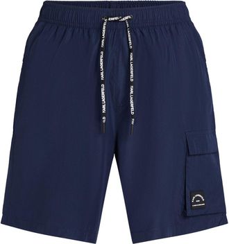 Karl Lagerfeld Rue St-Guillaume swim shorts - Blue