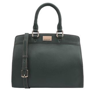 Paul Costelloe Womens Myanmar Leather Multi Way Bag - Green - One Size