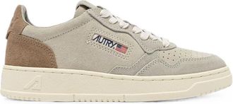 Autry Medalist Low Perforated-toe Suede Sneakers