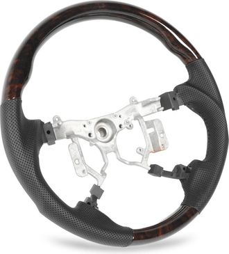 OEM Funda Para Volante De Cuero Genuino Con Estampado Por Transferencia De Agua, Apta Para Camry, Xv40, Highlander Y Previa (modelos 2007-2016)