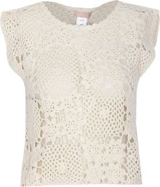 Liu Jo Top in maglia - Bianco
