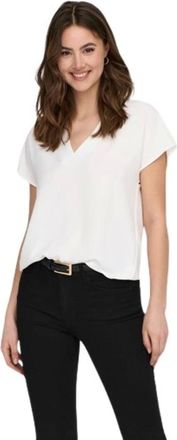 Jacqueline de Yong Mujer, Camisetas, Blanco, Talla: L
