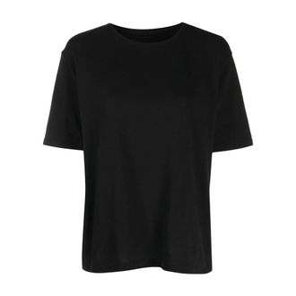 Khaite Dames, Tops, Zwart, Maat: M Katoen