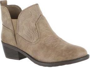 Easy Street Legend Western Bootie - Multiple Widths Available in Taupe/taupe Embossed at Nordstrom Rack, Size 7.5