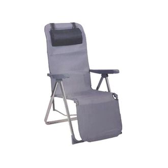Alco Tumbona Aluminio 583alf74, Tumbona Aluminio 583alf74fabricada En Tubo De Aluminio Ovan Con Pata Cerradatela: Fibreline 2x1posabrazos Lisoincluye Cabec