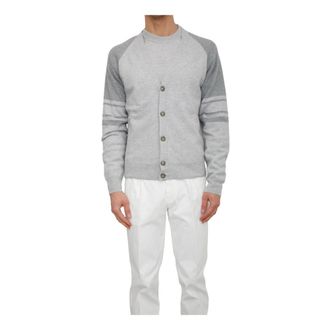 PESERICO Peserico, Cardigans, male, Gray, Size: XL Cardigan