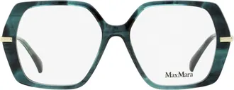 Max Mara MM5175 Geometric Acetate Eyeglasses - Green