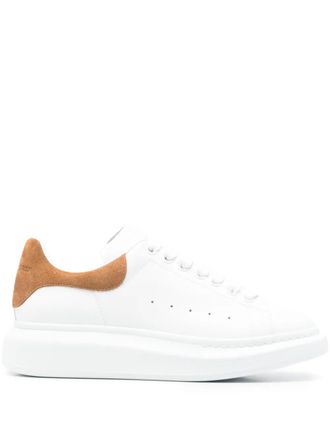 Alexander McQueen leather sneakers - Bianco