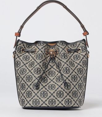 Tory Burch Borsa T Monogram Tory Burch in canvas jacquard