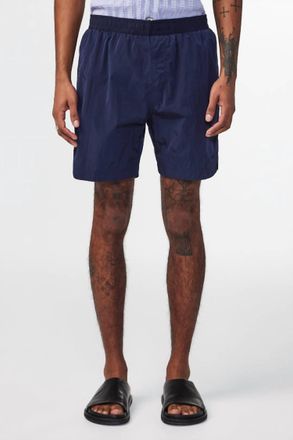 Nn.07 Warren Swim Shorts In Navy Blue