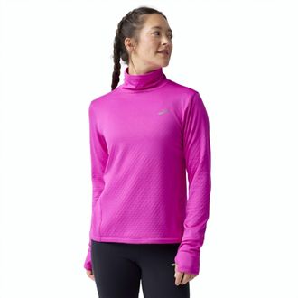 Brooks Notch Thermal Long Sleeve 3.0 Top In Magenta