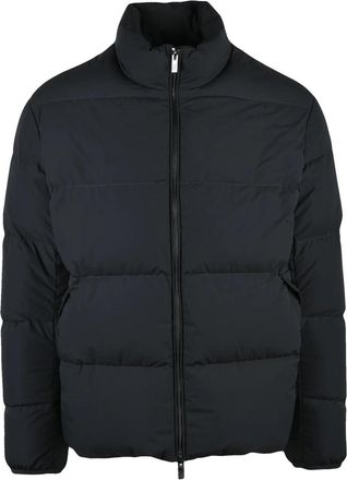 Emporio Armani Down Jacket With Zip Closure And Quilted Design