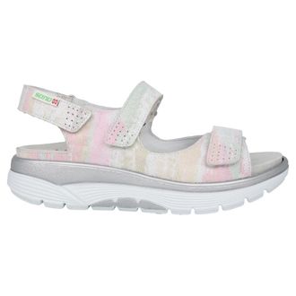 Mephisto Witte Mix Dames Rollende Sandaal - Dames - Sandalen - Veelkleurig - 36 EU - Schoenen