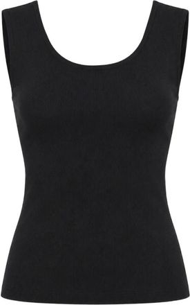 Jucca Mouwloze Top - Dames - Tops zonder mouwen - Zwart - S - Tops