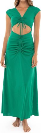 Agua Bendita Ailana Tile Dress In Green