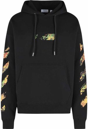 Off-white Black Cotton Sweatshirt