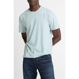 Vince Pima Cotton T-Shirt in Dark Cascade at Nordstrom, Size Small