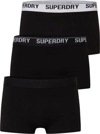 Superdry Uomo, Mutande, Nero, S, new