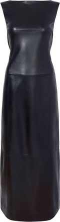 Proenza Schouler Ellery maxi dress - women - Lambskin - 6 - Black