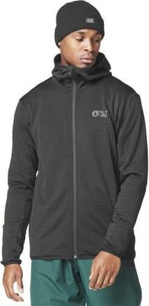 Picture Bake Grid Full-Zip Hooded Fleece - Mens in Black at Nordstrom, Size X-Large