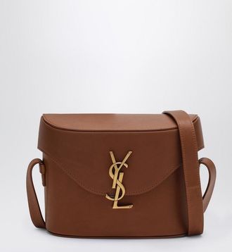 Saint Laurent Monogram small brick-coloured shoulder bag