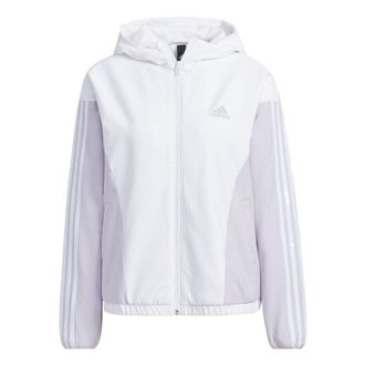 adidas (WMNS) adidas Must Haves Woven Jackets White HY2875