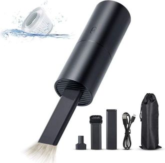 OEM Mini Aspiradora, Aspiradora De Mano Inal&aacute;mbrica, Potente Aspiradora 2 En 1 Recargable Por Usb Con Funci&oacute;n De Succi&oacute;n Y Soplado, Aspiradora Port&aacute;til Y 