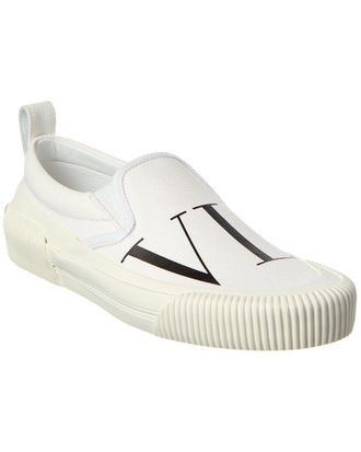 Valentino Vltn Canvas Slip-On Sneaker