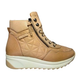 Carmela Wedges, female, Beige, Size: 10 US sneaker Pelle