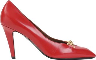 Versace Clelia Pumps - Dames - Schoenen - Rood - Maat: 40 EU Leer