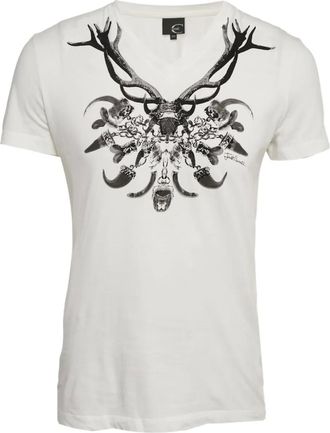 Cavalli T-shirt con stampa - Bianco