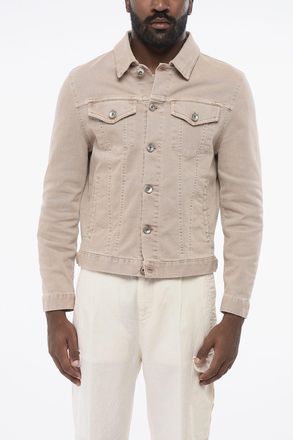 Brunello Cucinelli Denim Safari Jacket Brunello Cucinelli