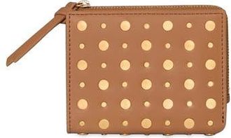 Rebecca Minkoff Megan Studded Slim Wallet in Praline at Nordstrom Rack
