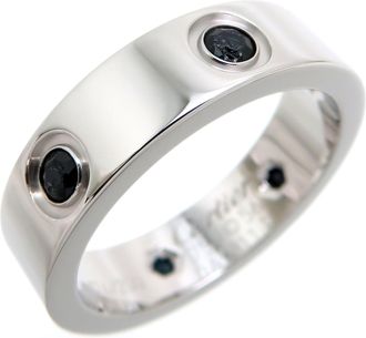 Cartier Love White Gold (18K) Band Ring (Pre-Owned)