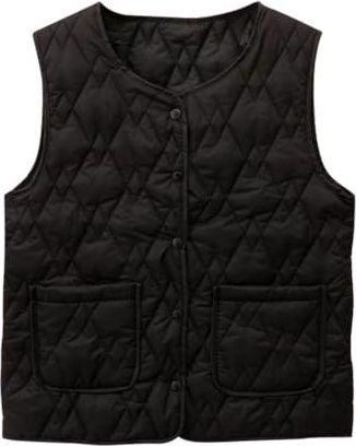 Gilet Sans Manches Femme En Polaire - Chaud, Léger Et Matelassé Pour L'automne Et L'hiver