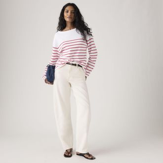 Levi's Baggy Dad Barrel Jeans - Womens - 24X32 - White