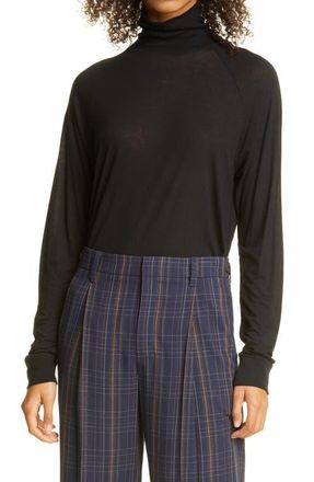 Vince Turtleneck Top in Black at Nordstrom, Size X-Small
