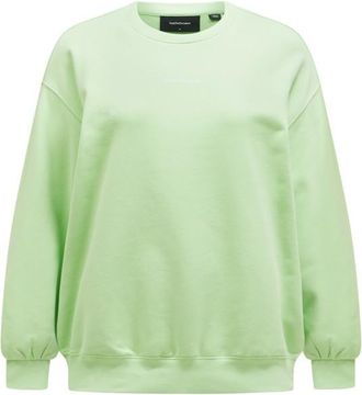 Peak Performance Original Terry Crew Pullover f&uuml;r Damen | gr&uuml;n
