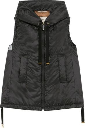 Max Mara Zwart Greengo Stijlvolle Modieuze Kleding - Dames - Bodywarmers - Zwart - S - Jassen