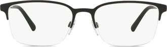 Burberry Sunglasses rectangle-frame glasses - Black